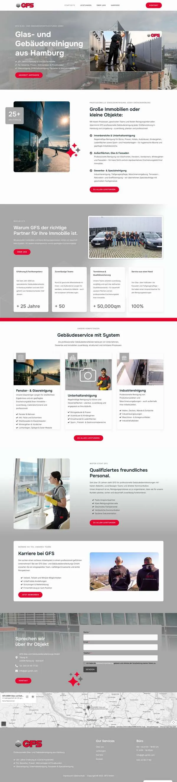 Website GFS GmbH