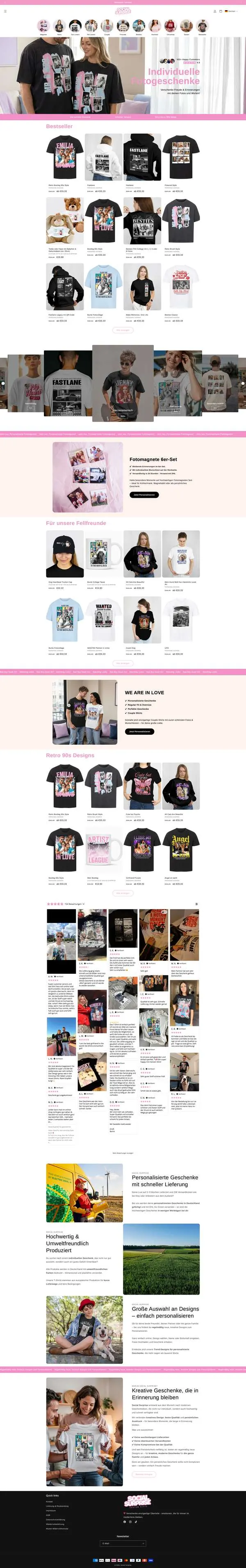 Website Social Surprise